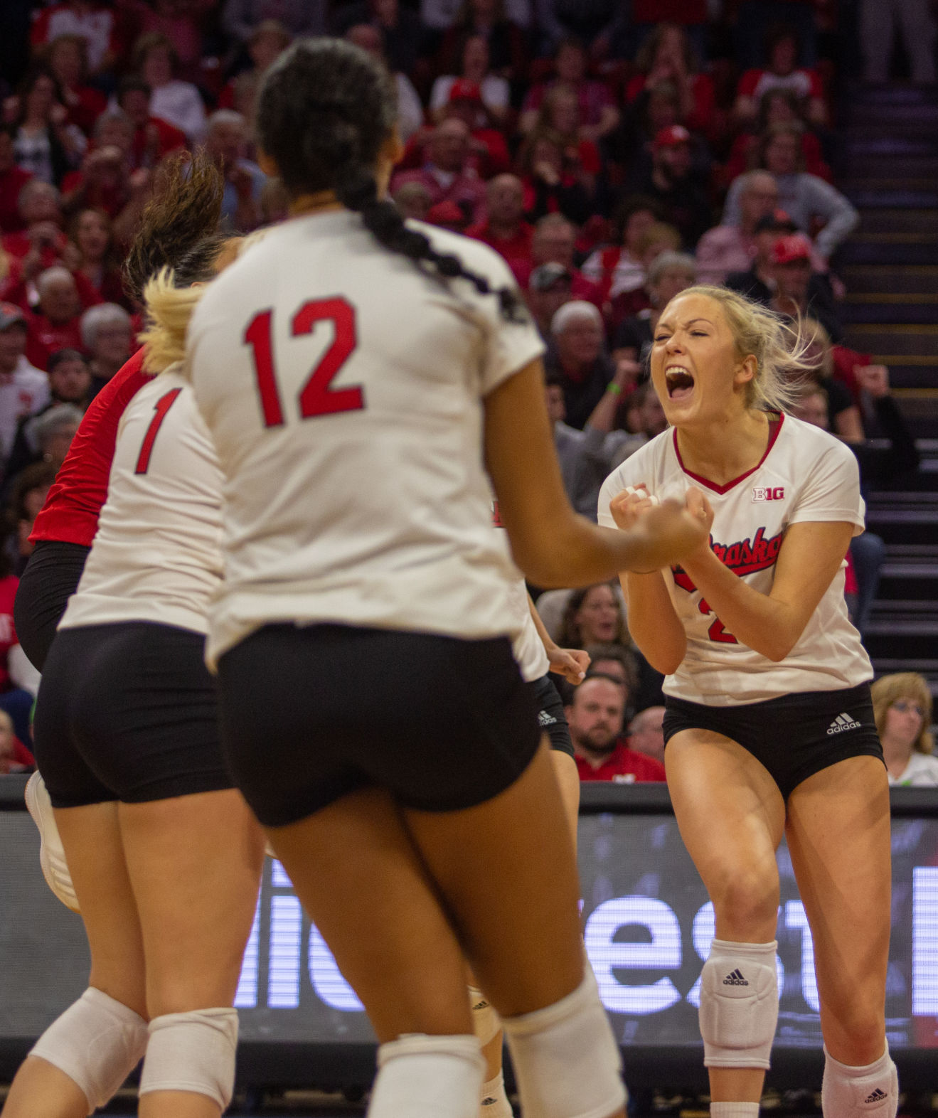 Nebraska Volleyball vs. Iowa Photo No. 6